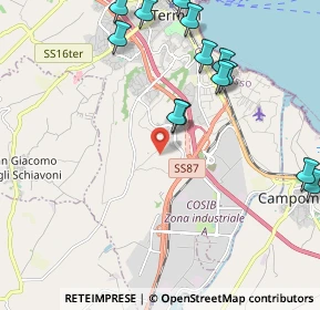 Mappa Via degli Oleandri, 86039 Termoli CB, Italia (2.61538)