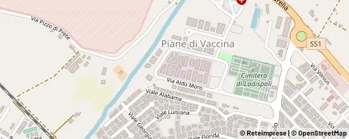 Mappa Ladispoli