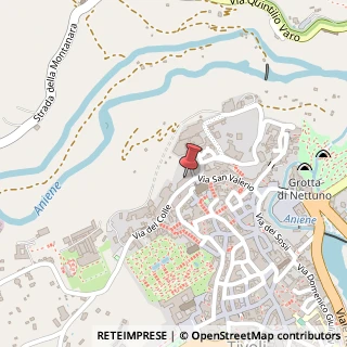 Mappa Via del Colle, 18, 00019 Tivoli, Roma (Lazio)