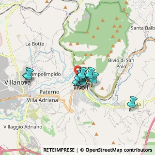 Mappa Via Canonica, 00019 Tivoli RM, Italia (1.34636)