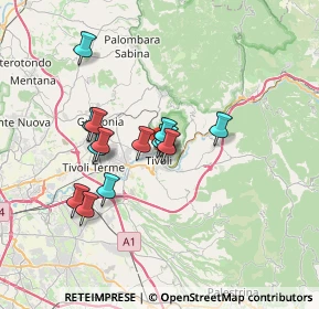 Mappa Via della Sibilla, 00019 Tivoli RM, Italia (5.78429)