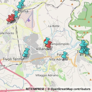 Mappa Via Rodolfo Morandi, 00012 Villanova RM, Italia (3.22)
