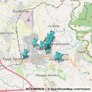 Mappa Via Rodolfo Morandi, 00012 Villanova RM, Italia (0.99667)