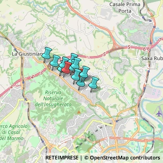 Mappa Via Gallese, 00189 Roma RM, Italia (0.97083)