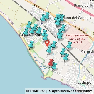 Mappa Via del Bagolaro, 00052 Cerveteri RM, Italia (0.90385)