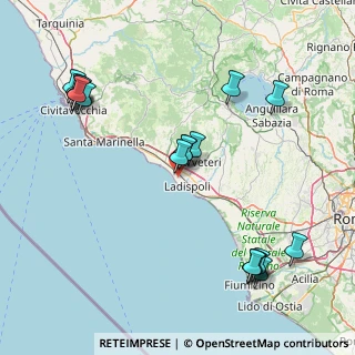 Mappa Via del Bagolaro, 00052 Cerveteri RM, Italia (20.44368)