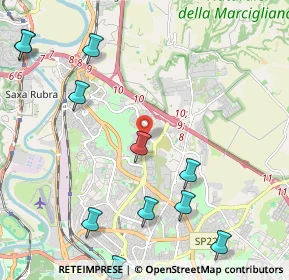 Mappa Via Volonte' Gian Maria, 00100 Roma RM, Italia (2.94909)