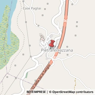 Mappa Corso Giuseppe Mazzini, 3, 66040 Pietraferrazzana, Chieti (Abruzzo)