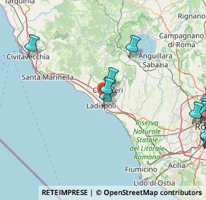Mappa Via Aurelia, 00053 Ladispoli RM, Italia (28.0045)