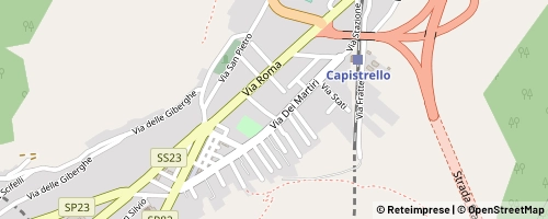 Mappa Capistrello