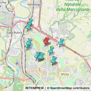 Mappa Via Corrado Mantoni, 00138 Roma RM, Italia (1.71846)