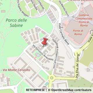 Mappa Via Evi Maltagliati, 22, 00139 Guidonia Montecelio, Roma (Lazio)