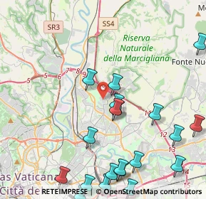 Mappa Via Corrado Mantoni, 00138 Roma RM, Italia (5.755)