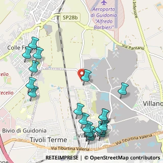 Mappa Via Trento, 00012 Guidonia Montecelio RM, Italia (1.4415)