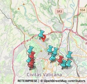 Mappa Largo Sperlonga, 00189 Roma RM, Italia (4.80563)
