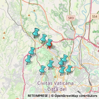 Mappa Via Lucio Cassio, 00189 Roma RM, Italia (3.77583)