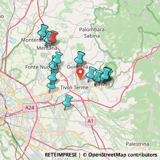 Mappa 00010 Guidonia Montecelio RM, Italia (6.801)