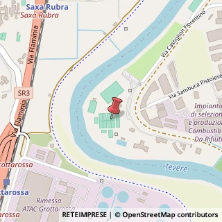 Mappa Via Castiglion Fiorentino, 50, 00138 Roma, Roma (Lazio)