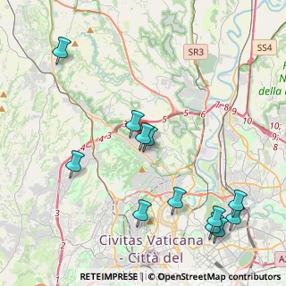 Mappa Via Turania, 00189 Roma RM, Italia (5.25583)