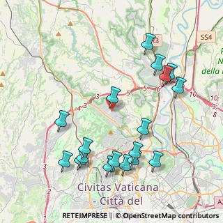 Mappa Via Turania, 00189 Roma RM, Italia (4.80389)