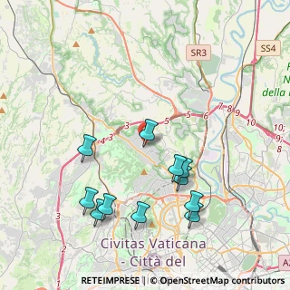 Mappa Via Turania, 00189 Roma RM, Italia (4.40727)
