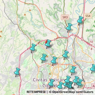 Mappa Via Turania, 00189 Roma RM, Italia (6.77278)