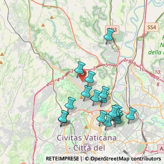 Mappa Via Turania, 00189 Roma RM, Italia (4.39353)
