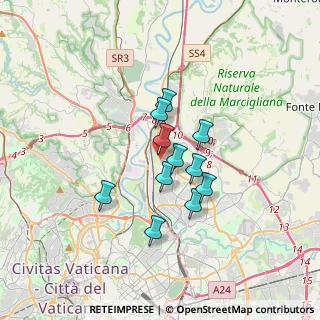 Mappa Via Tina Pica, 00138 Roma RM, Italia (2.59273)