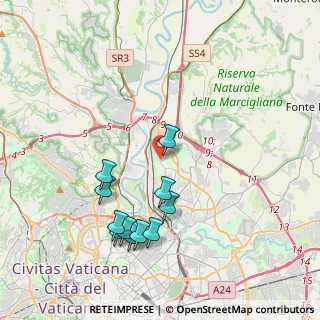Mappa Via Tina Pica, 00138 Roma RM, Italia (4.29545)