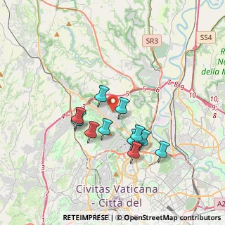Mappa Via Ischia di Castro, 00189 Roma RM, Italia (3.2125)