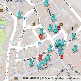 Mappa Via Santa Sinferusa, 00019 Tivoli RM, Italia (0.079)