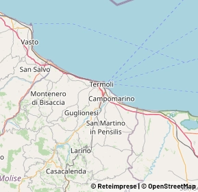 Mappa 86034 Termoli CB, Italia (12.8055)