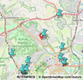 Mappa Via Vittorio Locchi, 00197 Roma RM, Italia (3.14769)