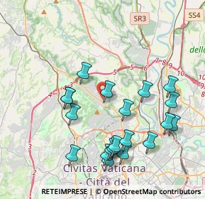 Mappa Via Vittorio Locchi, 00197 Roma RM, Italia (4.3715)