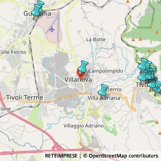 Mappa Via Carlo Filangeri, 00010 Villanova RM, Italia (3.3675)