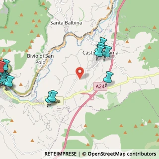 Mappa Via Sant'Anna, 00024 Castel Madama RM, Italia (3.587)
