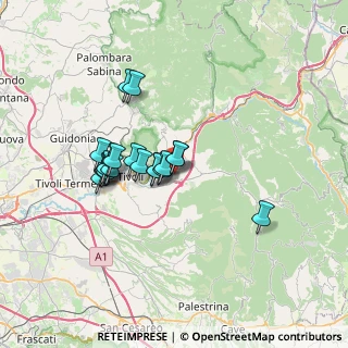 Mappa Via Sant'Anna, 00024 Castel Madama RM, Italia (5.796)
