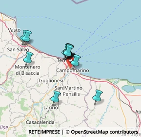 Mappa Via Marinelle, 86042 Campomarino CB, Italia (11.14)
