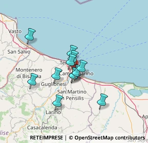 Mappa Via Marinelle, 86042 Campomarino CB, Italia (10.31417)