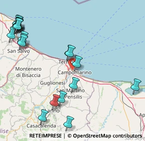 Mappa Via Marinelle, 86042 Campomarino CB, Italia (23.53)