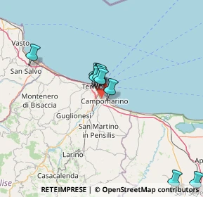 Mappa Via Marinelle, 86042 Campomarino CB, Italia (14.86083)