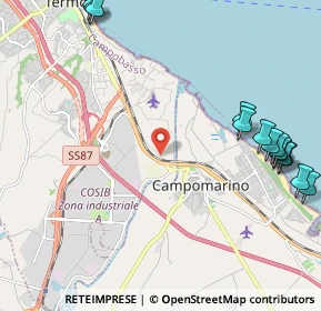 Mappa Via Marinelle, 86042 Campomarino CB, Italia (3.06714)