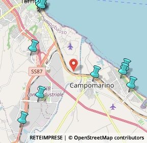 Mappa Via Marinelle, 86042 Campomarino CB, Italia (3.6025)