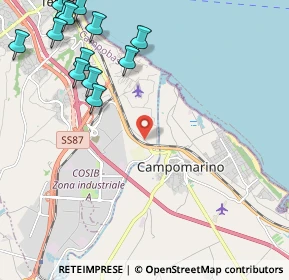 Mappa Via Marinelle, 86042 Campomarino CB, Italia (3.5825)