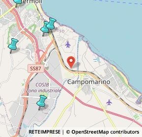 Mappa Via Marinelle, 86042 Campomarino CB, Italia (4.396)
