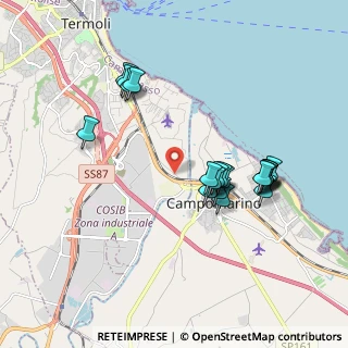 Mappa Via Marinelle, 86042 Campomarino CB, Italia (1.8965)