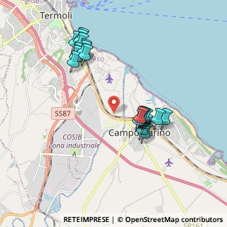 Mappa Via Marinelle, 86042 Campomarino CB, Italia (2.0115)