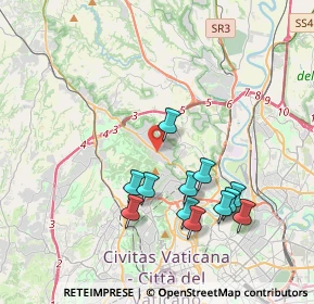 Mappa Via Cassia, 00100 Roma RM, Italia (3.97833)
