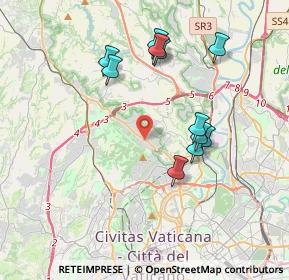Mappa Via Cassia, 00100 Roma RM, Italia (3.81182)