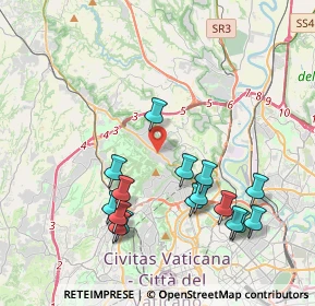 Mappa Via Cassia, 00100 Roma RM, Italia (4.35813)